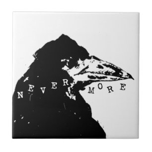 Carreau Raven d'Edgar Allan Poe