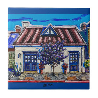 Carreau Rayon du matin, Tuile de Tucson Barrio