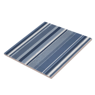 Carreau Rayures bleues