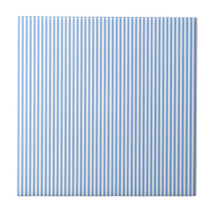 Carreau Rayures bleues et blanches