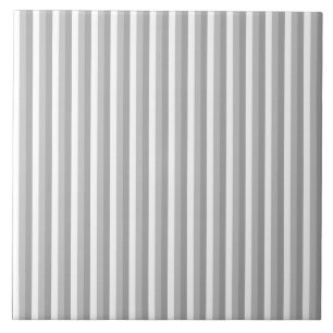 Carreau Rayures grises et blanches. Modèle