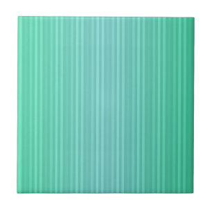 Carreau Rayures verticales bleu aquamarine vert sarcelle