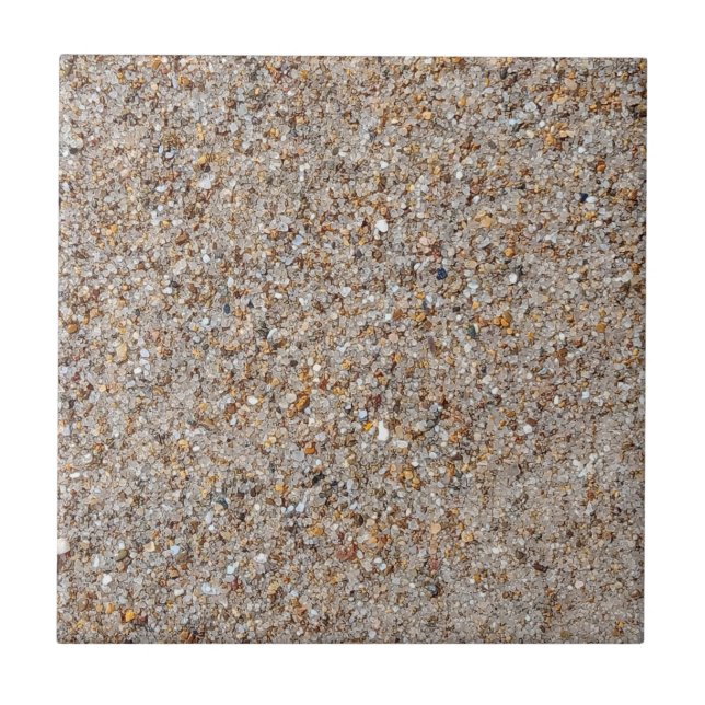 Carreau Real Beach Sand Grains Motif Carrelage en céramiqu (Devant)