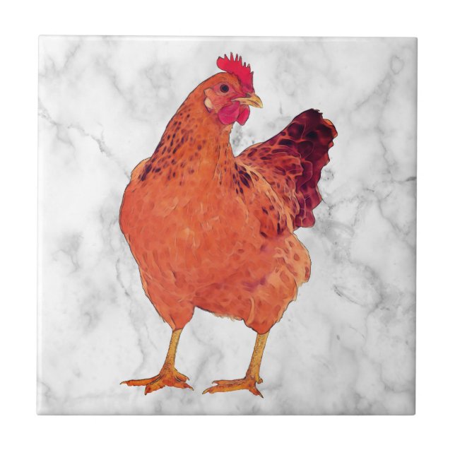 Carreau Recoleta Chicken L - Petite Carrelage en céramique (Devant)