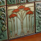 Récolte Crescendo Art Nouveau Carrelage céramique