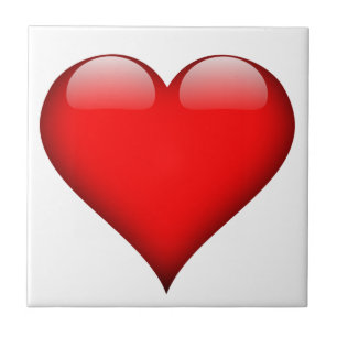 Carreau Red Heart Love