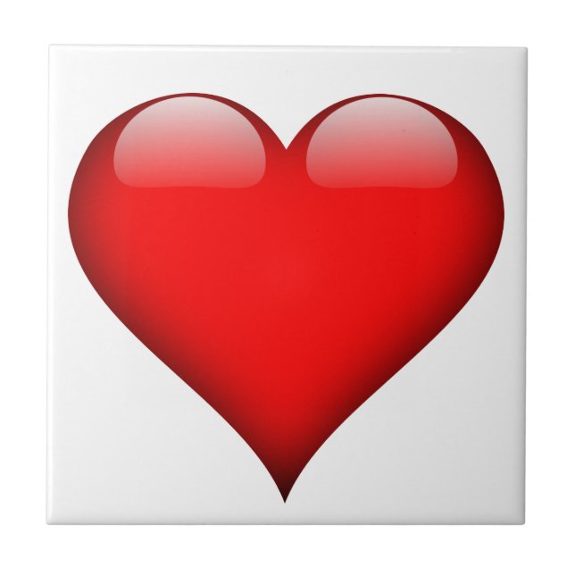 Carreau Red Heart Love (Devant)