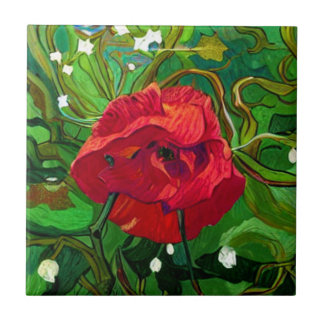 CARREAU RED ROSE 