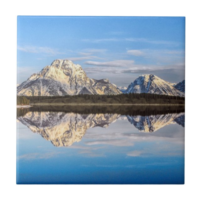 Carreau Réflexion de l'Alaska (Devant)
