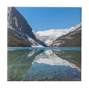 Carreau Réflexion sur le lac Louise - Banff NP, Canada