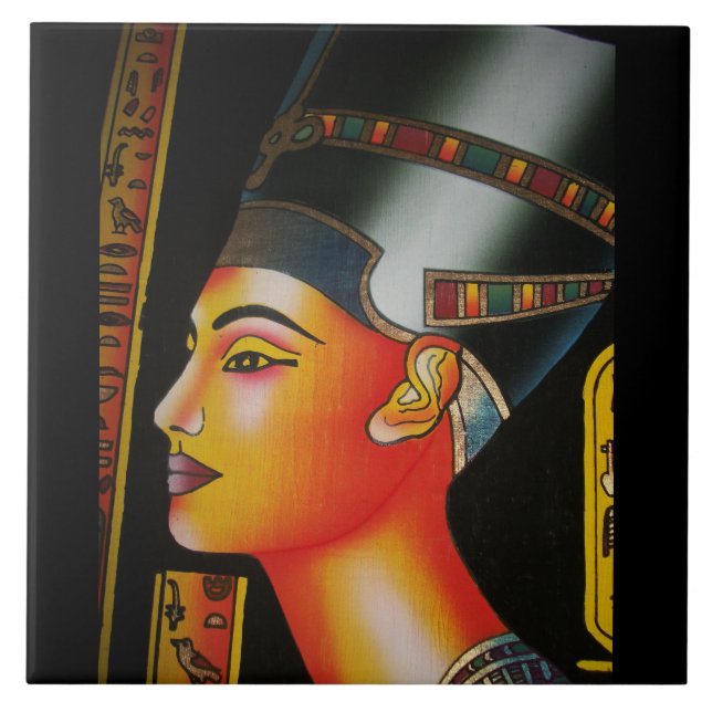Carreau Reine de Nefertiti Egypte (Devant)