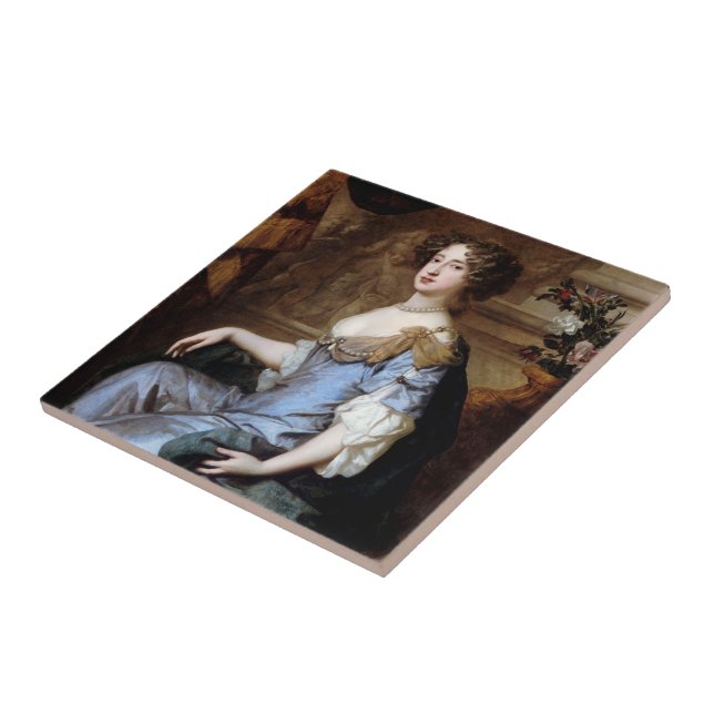 Carreau Reine Marie II de Sir Peter Lely (Côté)