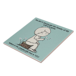 Carreau Remarquez la beauté de la vie