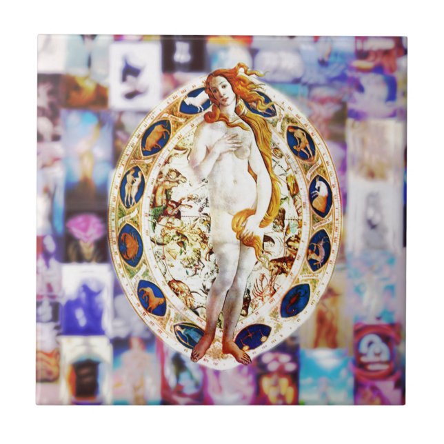 Carreau Renaissance de Vénus (Devant)