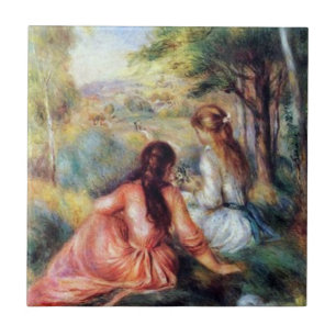 Carreau Renoir : Dans le pré