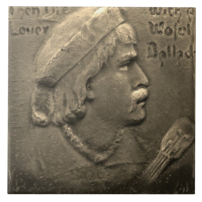 Carreau Repro Dutch Faux Relief Gris Tile Face (Devant)