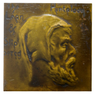 Carreau Repro Dutch Faux Relief Olive Green Beauté Face