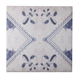 Carreau Repro Portugais Floral Azulejos Carrelage