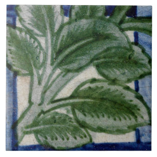 Carreau Repro Vintage Rose Trellis Floral De Morgan tuiles