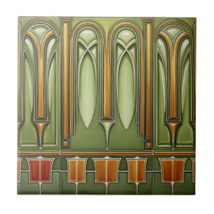 Carreau Reproduction Art nouveau vintage