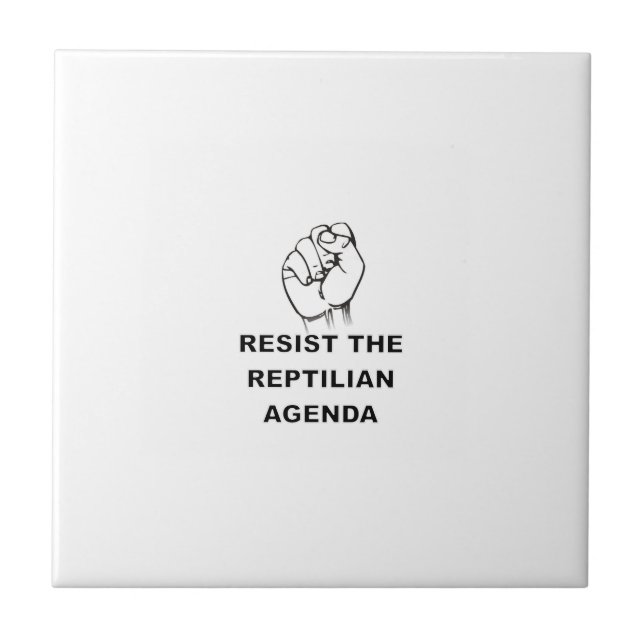 Carreau Résister À L'Agenda Républicain (Devant)