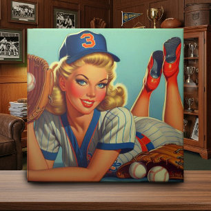 Carreau Retro Baseball