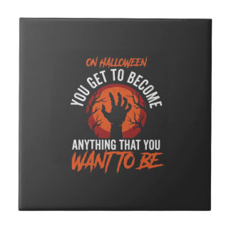 Carreau Rétro Halloween Tout Ce Que Vous Voulez Design_1