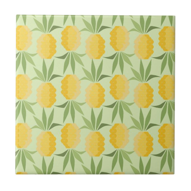 Carreau Rétros ananas (Devant)