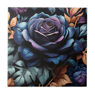 Carreau Rêve botanique Rose florale
