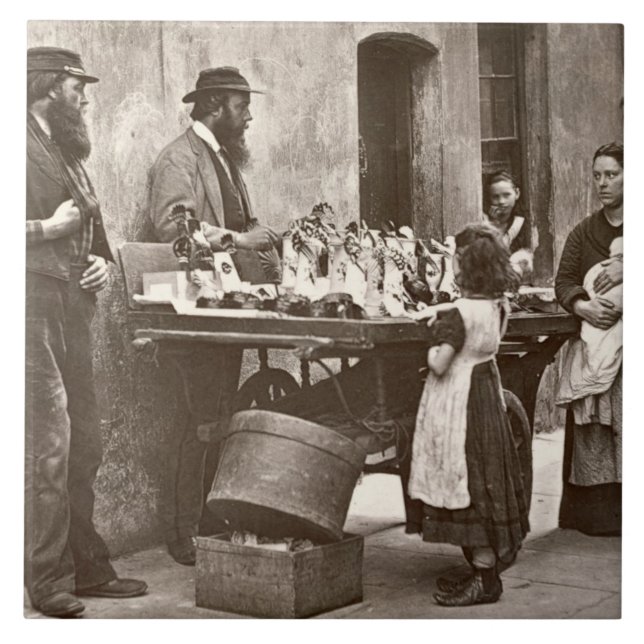 Carreau Revendeur en articles de fantaisie, 1876-77 (Devant)