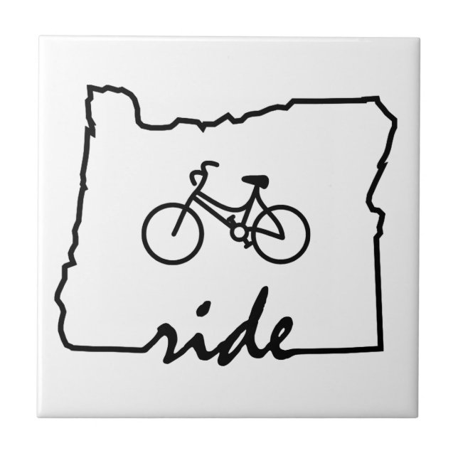 Carreau Ride Oregon (Cyclisme) (Devant)