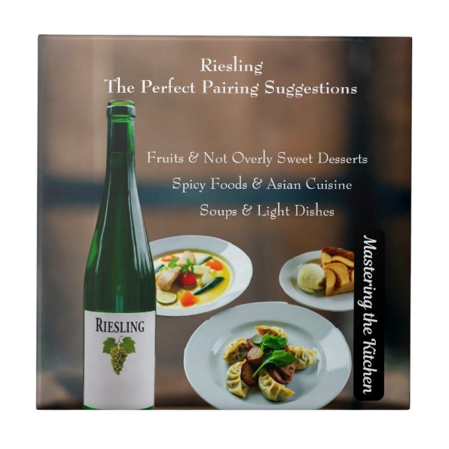 Carreau Riesling Wine Pairing Guide/Master the Kitchen (Devant)