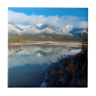 Carreau Rivière Athabasca, Parc national Jasper, Alberta