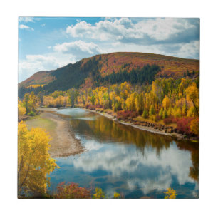 Carreau Rivière Yampa en automne