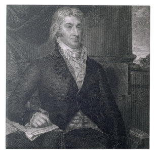 Carreau Robert R. Livingston, gravé par E. le Mackenzie