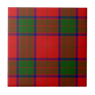 Carreau Robertson tartson rouge vert plaid
