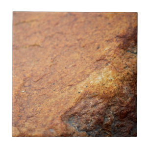 Carreau Rocher de granit couleur rouille