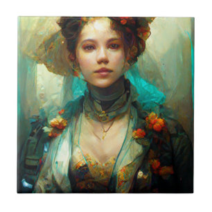 Carreau Rococo Future Imaginaire Sci-Fi