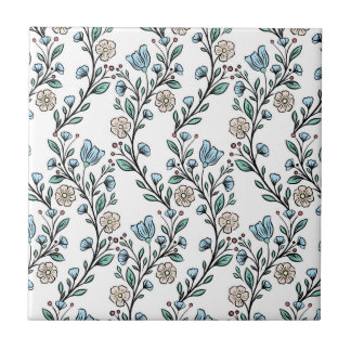 Carreau Rococo pattern