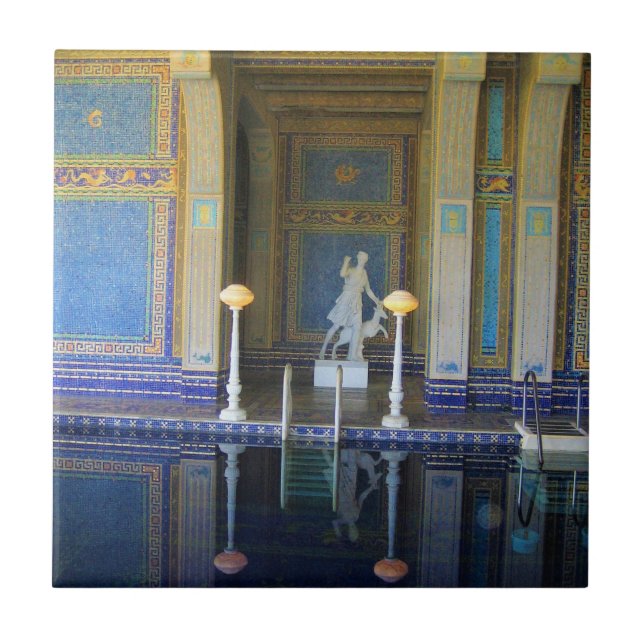Carreau Roman Pool at Hearst Castle, Californie (Devant)