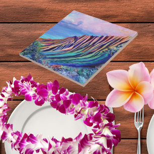 Carreau Romantique Kauai Kalalau Valley