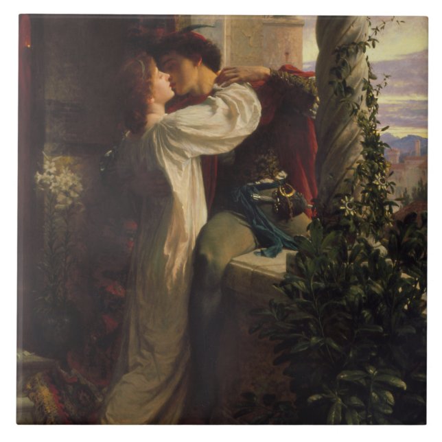 Carreau Romeo et Juliet (par Frank Dicksee) (Devant)