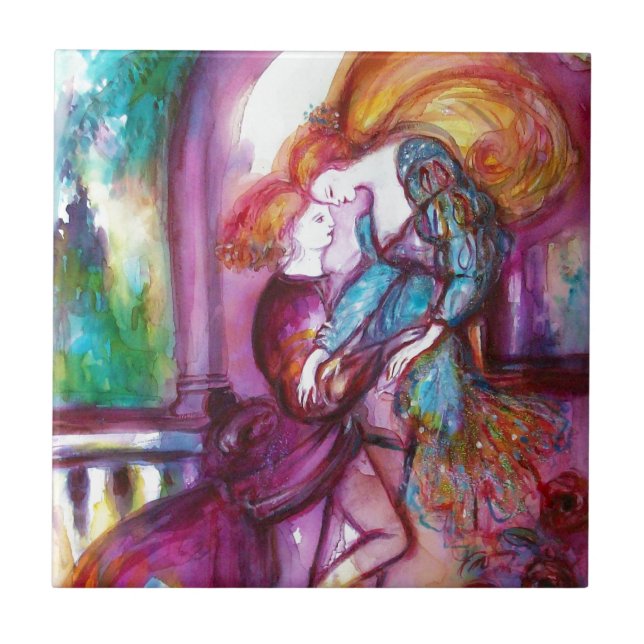 Carreau ROMEO ET JULIET Romantique Saint Valentin (Devant)