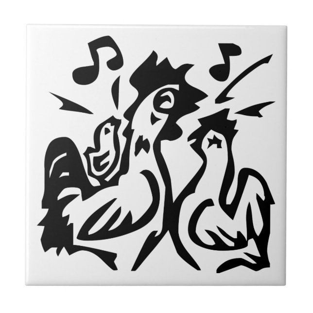 Carreau Rooster (Devant)