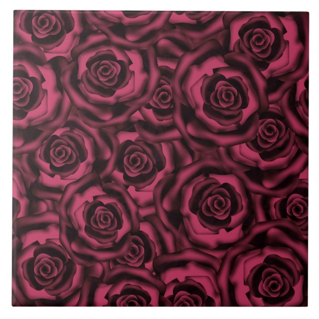 Carreau Rose de Bourgogne (Devant)