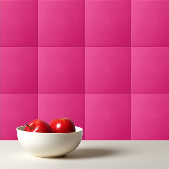 Carreau Rose électrique solide (Créateur téléchargé)
