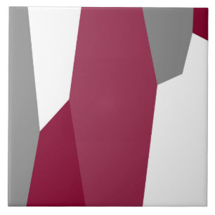 Carreau Rose Gris et Blanc  