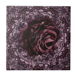 Carreau Rose Mandala 