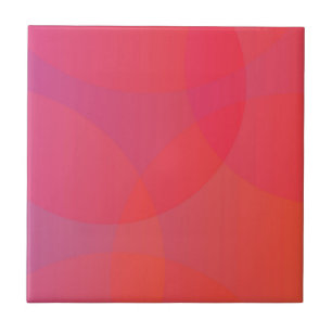 Carreau rose, orange, moderne, simple, cool, art tendance