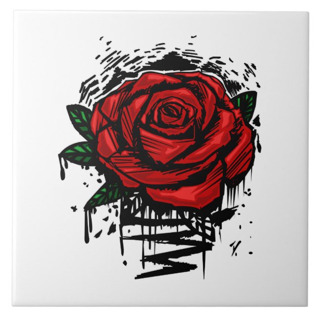 Carreau Rose robuste (Devant)